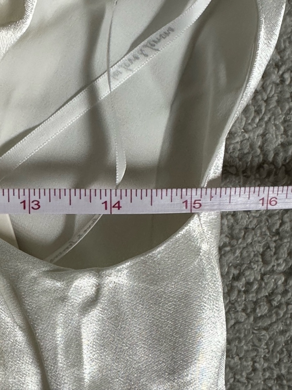 For Love & Lemons Lucy Satin Backless Cut Out Mini Dress in White, NWT, Size L - Picture 10 of 11